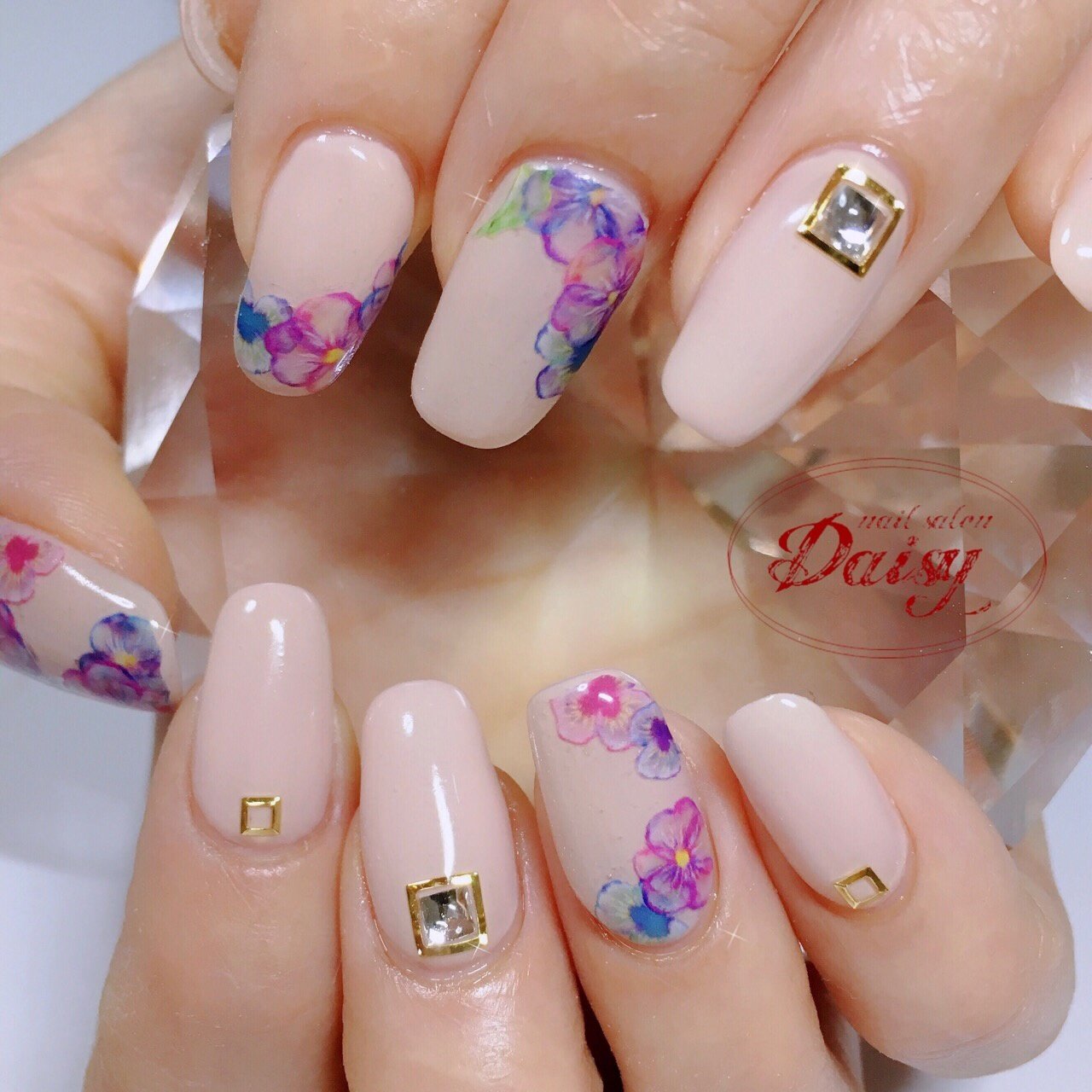 春 オールシーズン オフィス ハンド ワンカラー Nail Salon Daisyのネイルデザイン No 3952654 ネイルブック