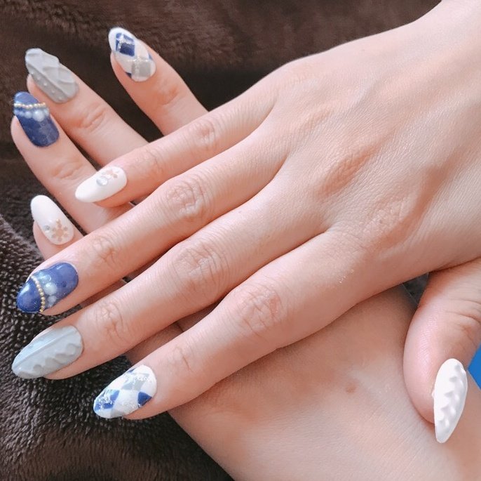 冬 パーティー デート 女子会 ハンド Nst Nailのネイルデザイン No ネイルブック