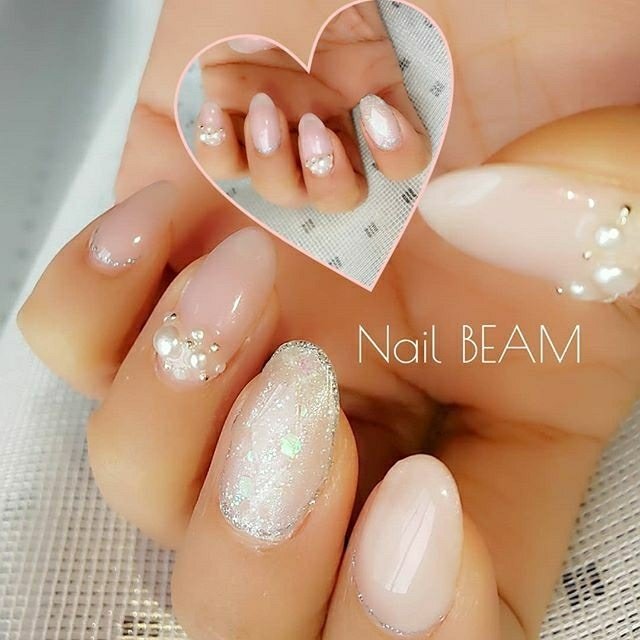 春 卒業式 入学式 ブライダル Nailbeamのネイルデザイン No 3953807