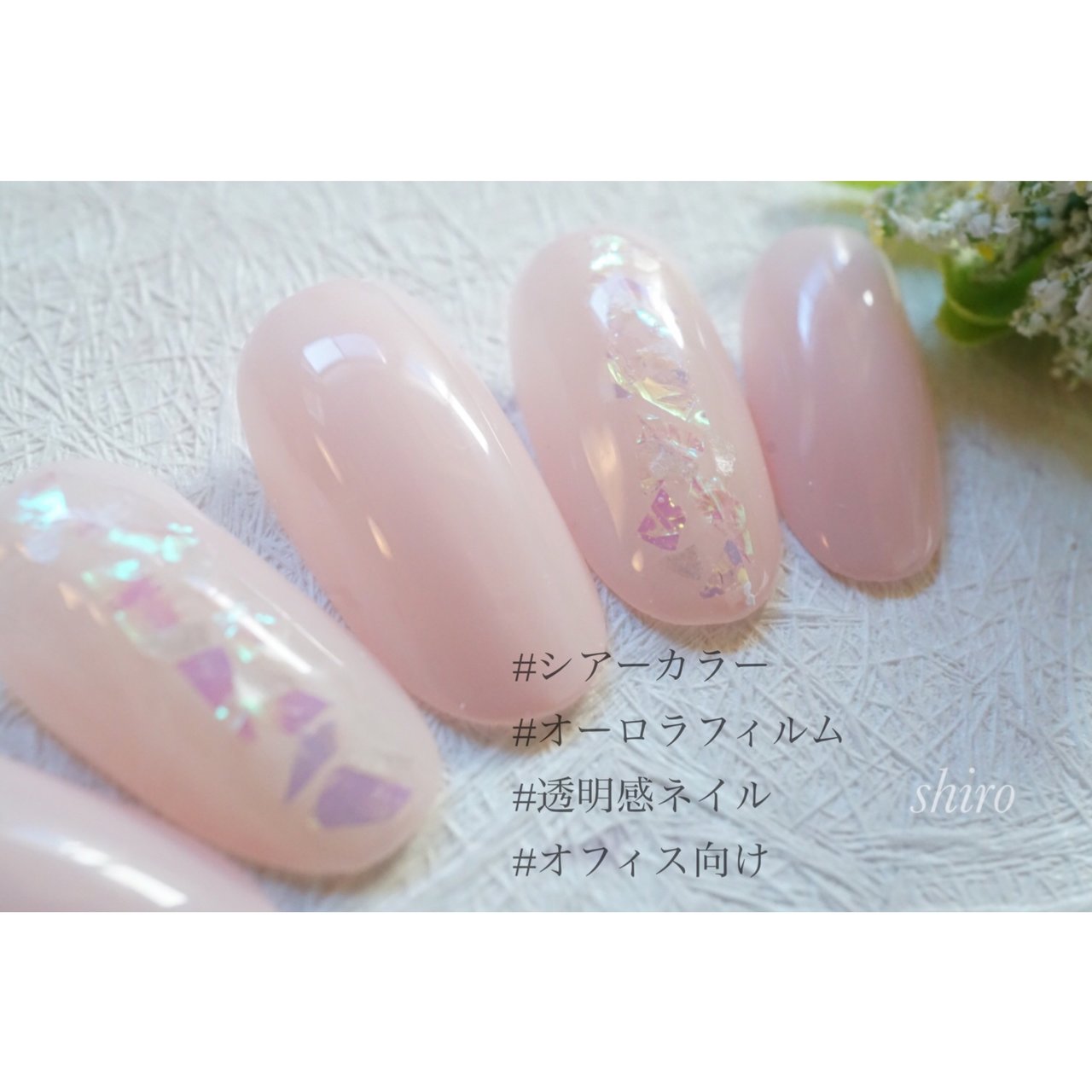 オールシーズン オフィス デート ハンド シンプル Private Nail Salon Shiroのネイルデザイン No ネイル ブック