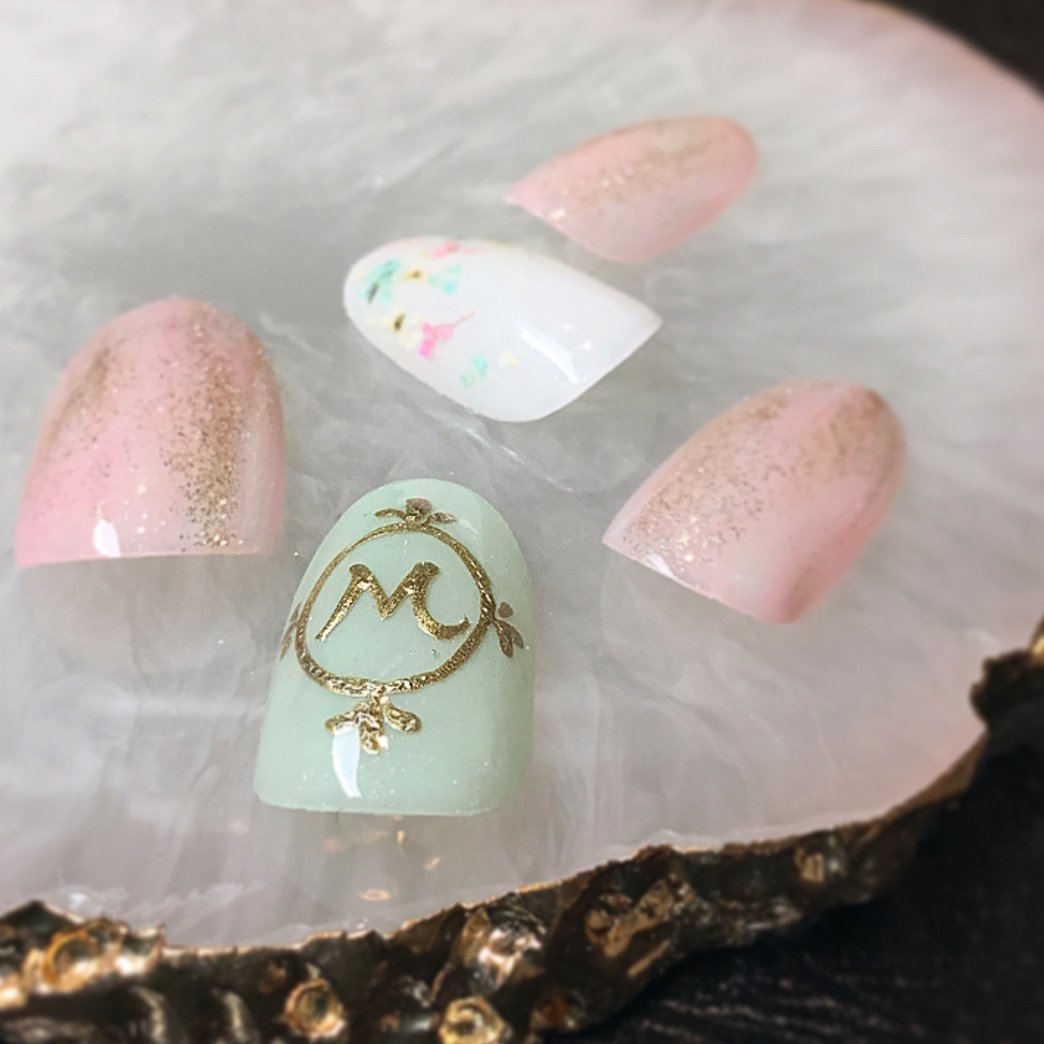 春 卒業式 入学式 ブライダル ハンド 溝の口 Nail Trees ネイルトゥリース のネイルデザイン No ネイルブック