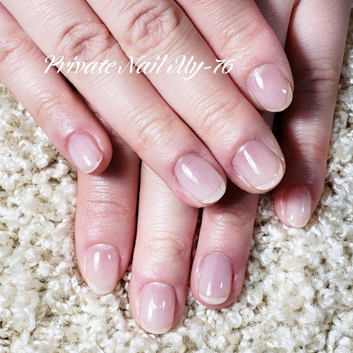 オールシーズン オフィス ハンド シンプル シースルー Private Nail My 76のネイルデザイン No ネイルブック