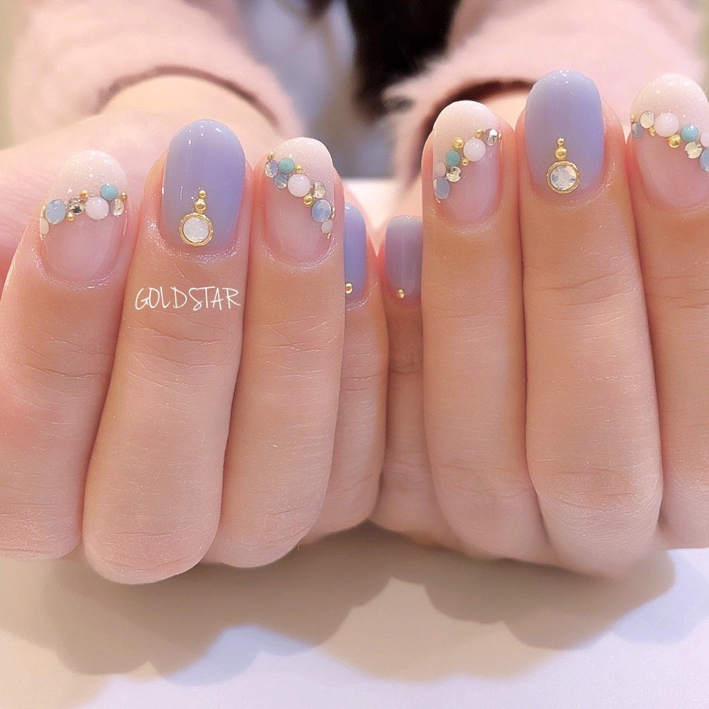 オールシーズン 海 リゾート ブライダル ハンド Agloss Nailのネイルデザイン No ネイルブック