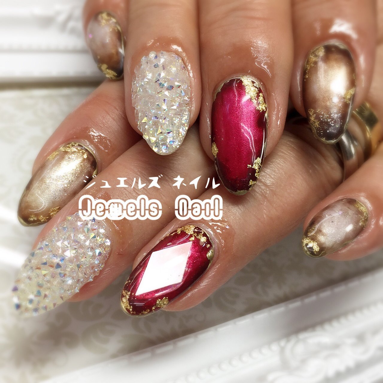 秋/冬/パーティー/ビジュー/ホログラム - 【パラジェル登録サロン  