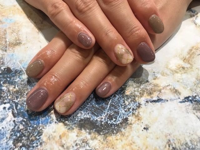 冬 バレンタイン ハンド シンプル ワンカラー Fast Nail ファストネイル のネイルデザイン No ネイルブック