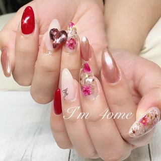人気順｜ピンク/#ハートスワロフスキーのネイルデザイン｜ネイルブック
