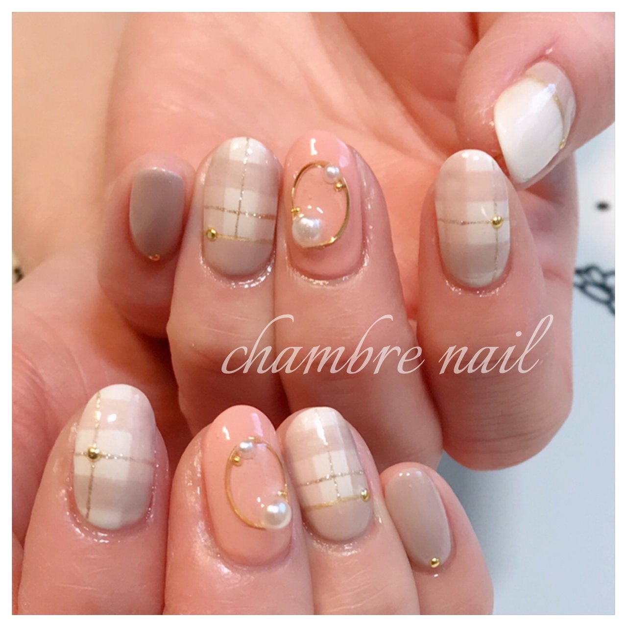 春 オフィス デート 女子会 ハンド Chambre Nailのネイルデザイン No 3965801 ネイルブック