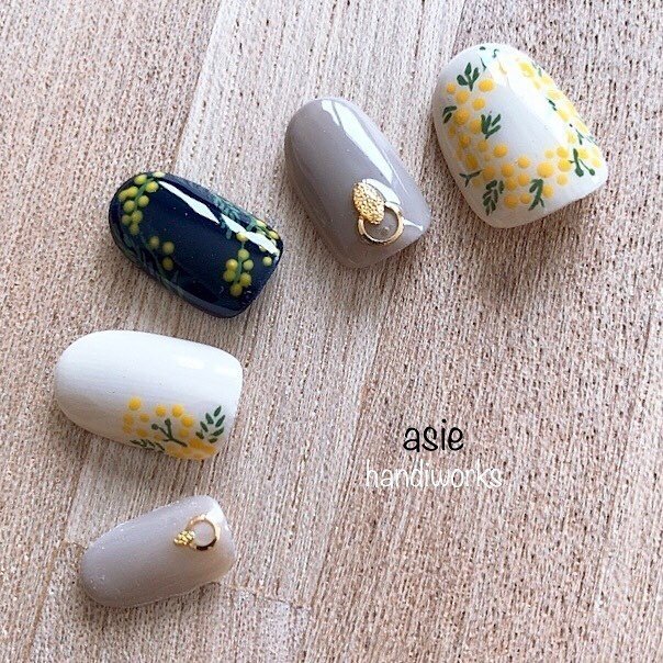 春 入学式 デート 女子会 ハンド Asieのネイルデザイン No ネイルブック