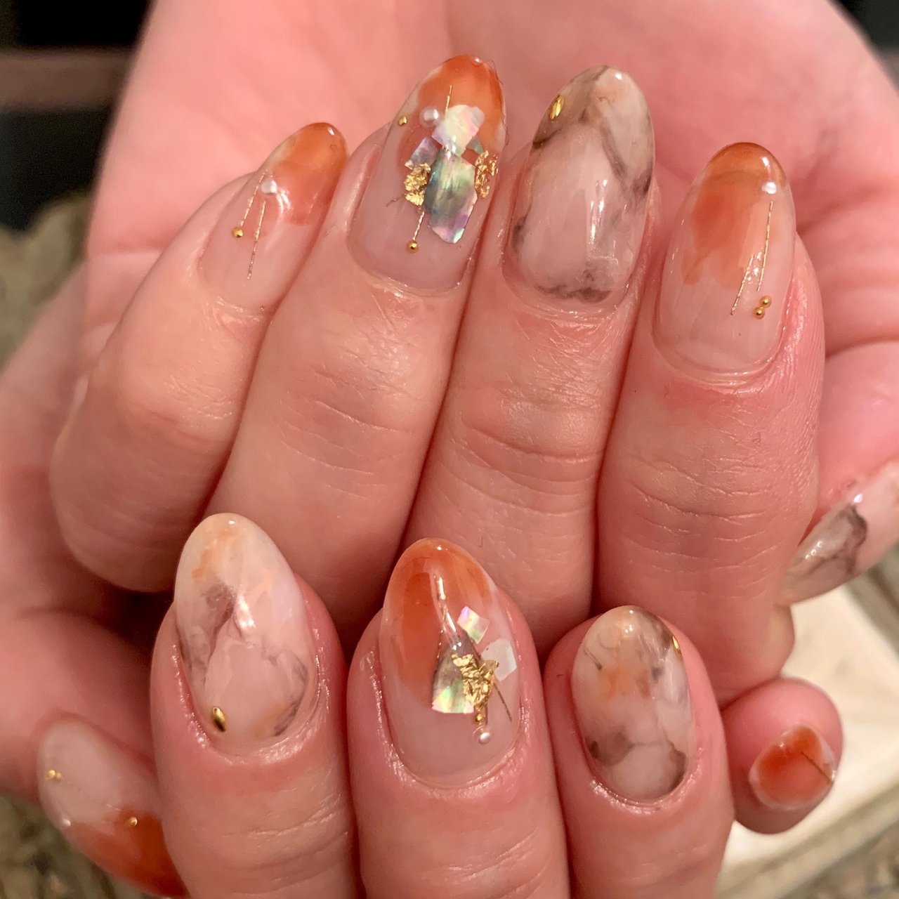 春 オールシーズン オフィス 女子会 ハンド Salon De Refrainのネイルデザイン No ネイルブック