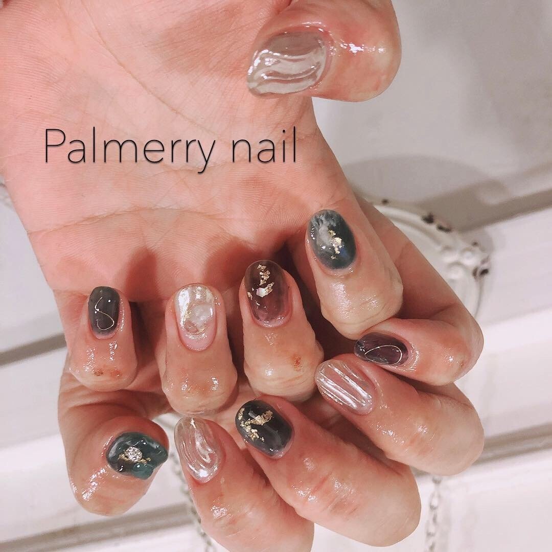 冬 オールシーズン デート 女子会 ハンド Mika Sumiyoshiのネイルデザイン No ネイルブック