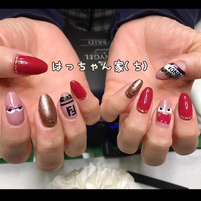 ミディアム お客様 はっちゃんのネイルデザイン No ネイルブック