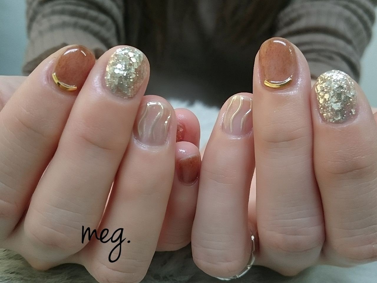 オールシーズン ブライダル デート 女子会 ハンド Meguppeのネイルデザイン No ネイルブック