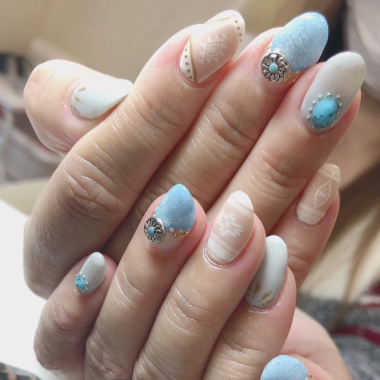 オールシーズン バレンタイン リゾート 女子会 ハンド Saltnailのネイルデザイン No ネイルブック