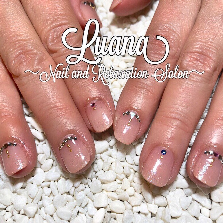 オールシーズン オフィス デート 女子会 ハンド Luanaのネイルデザイン No ネイルブック