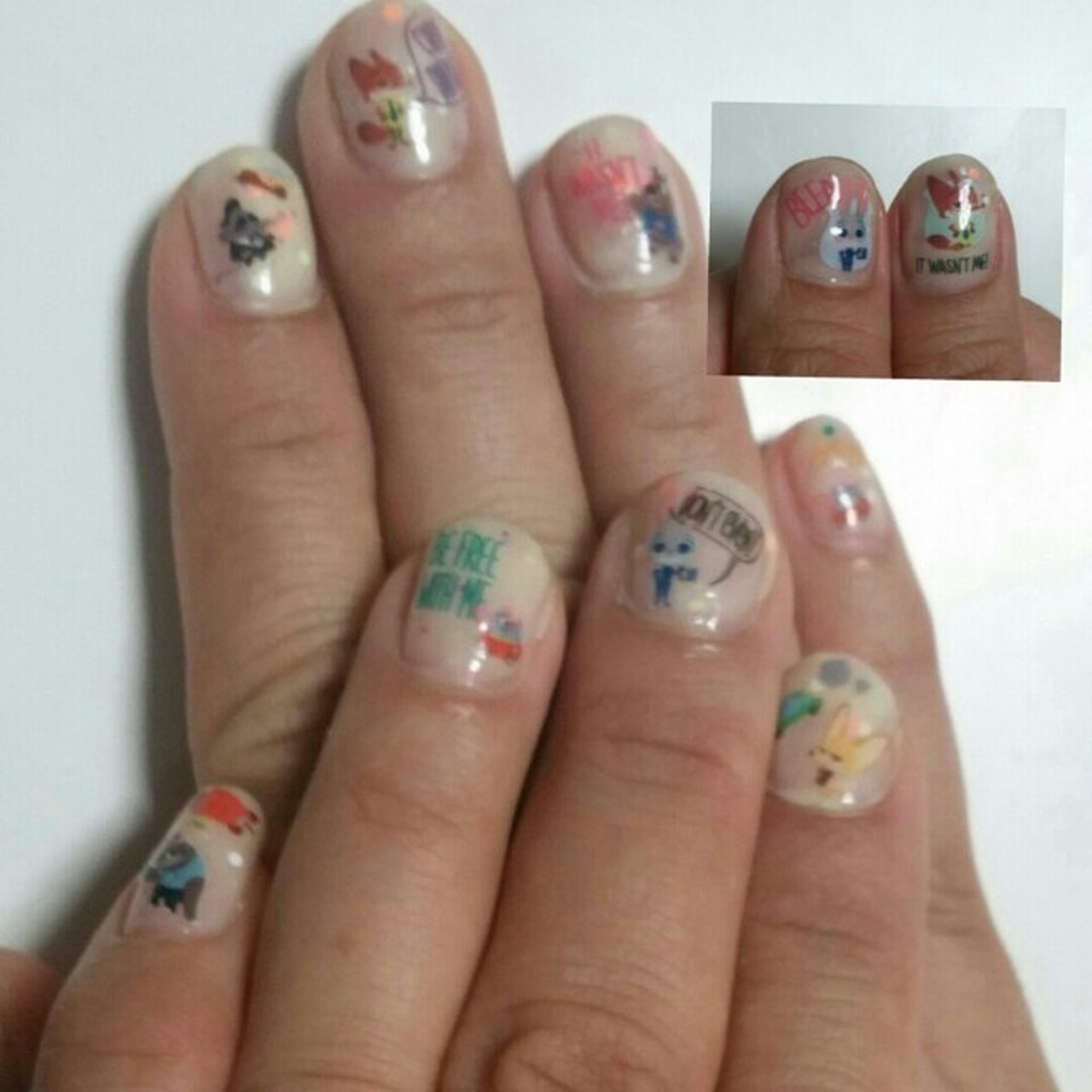 キャラクター ショート イエロー パステル ネイルシール Momoiroichigoのネイルデザイン No ネイルブック