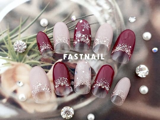 冬 旅行 クリスマス デート ハンド Fast Nail ファストネイル のネイルデザイン No ネイルブック