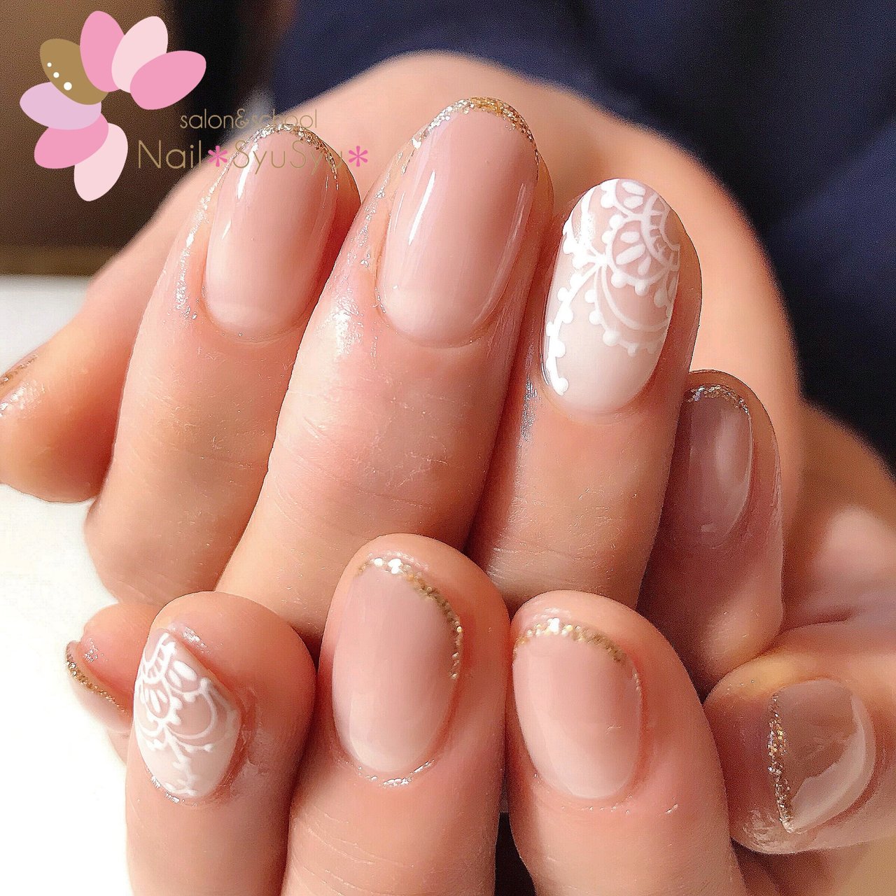 冬 オールシーズン オフィス ハンド グラデーション Nail Syusyu ネイルシュシュのネイルデザイン No ネイルブック