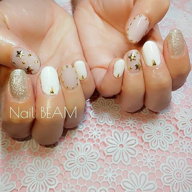 オールシーズン 星 ロック Nailbeamのネイルデザイン No ネイルブック