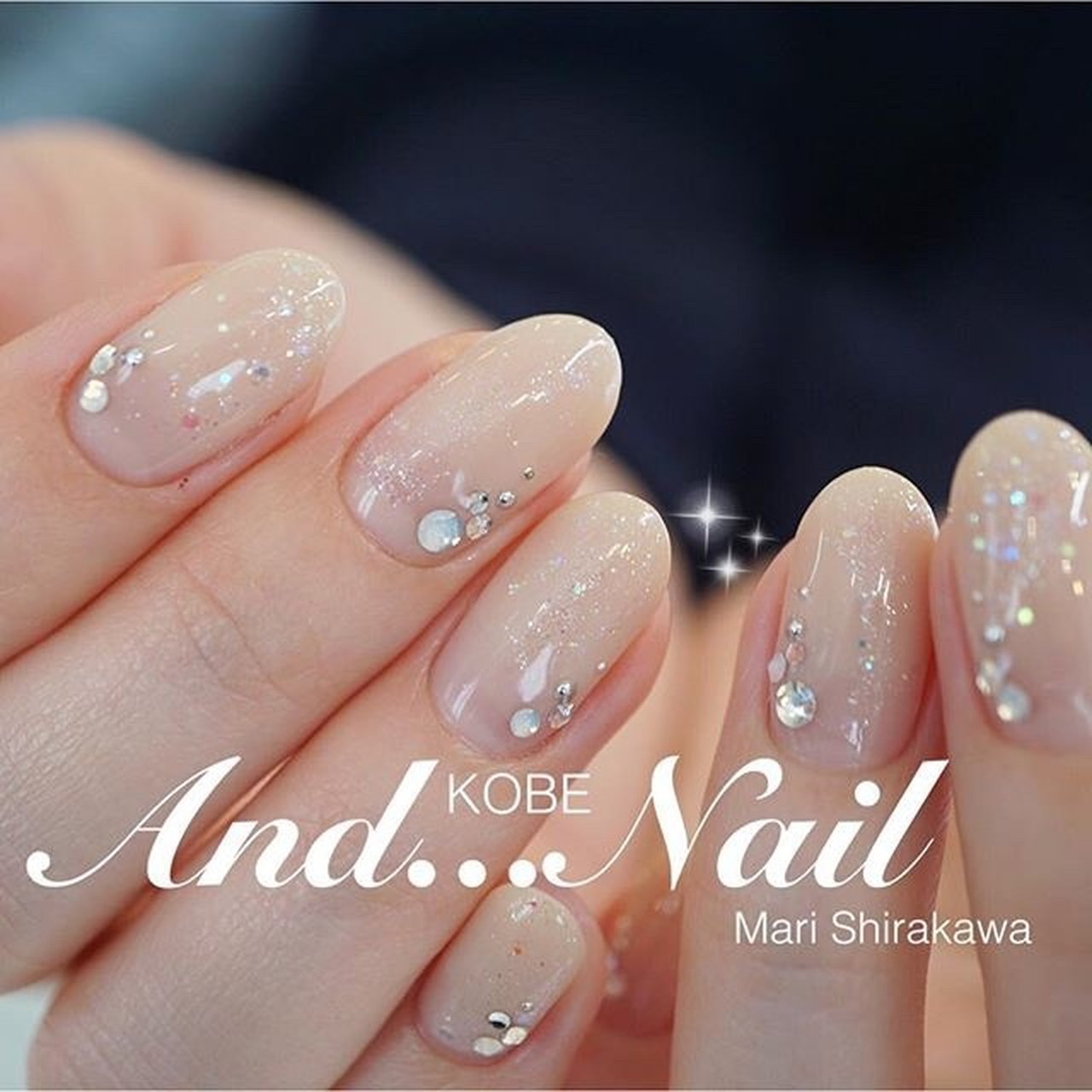 白川麻里 神戸アンドネイルのネイルデザイン No ネイルブック