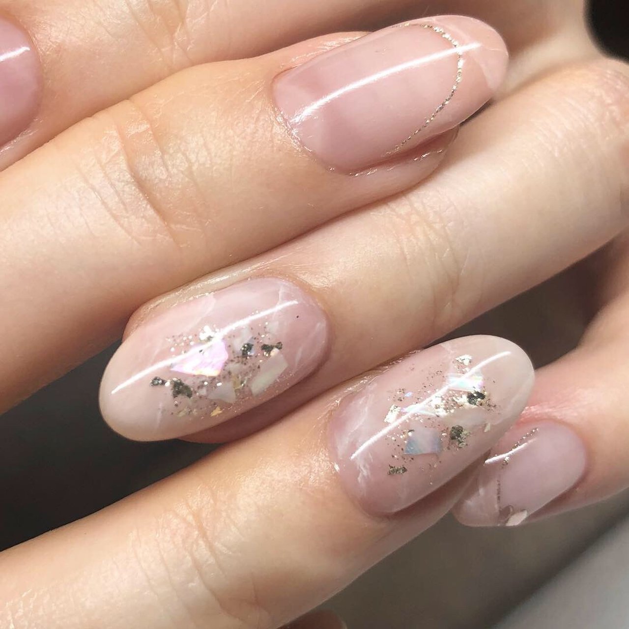 春 オールシーズン オフィス ブライダル ハンド Nailsalon Lilsisのネイルデザイン No ネイルブック