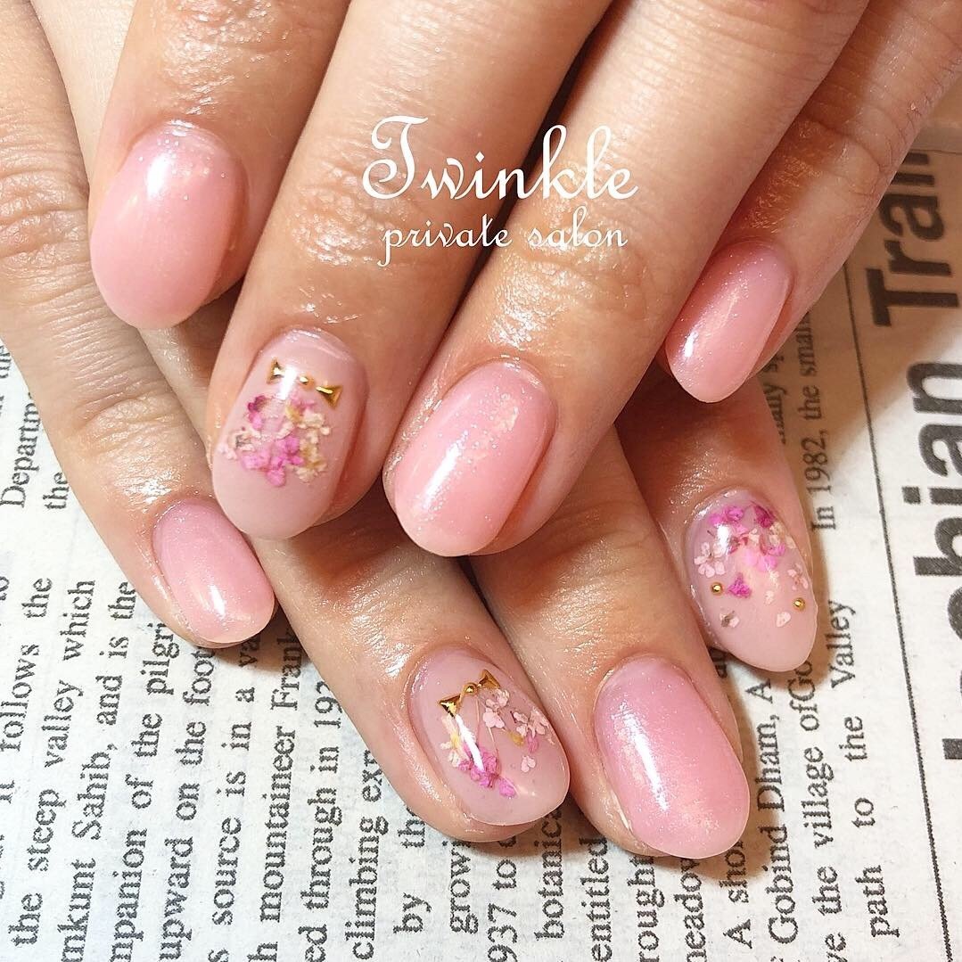 春 オールシーズン オフィス デート ハンド Nail Salon Twinkleのネイルデザイン No ネイルブック