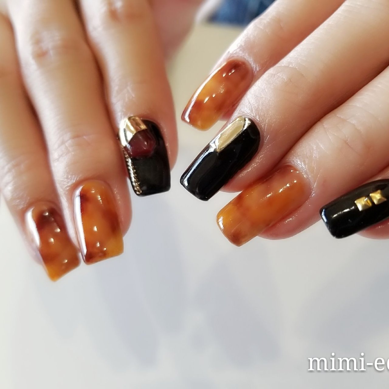 秋 冬 リゾート ライブ ハンド Nail Mimiedenのネイルデザイン No ネイルブック