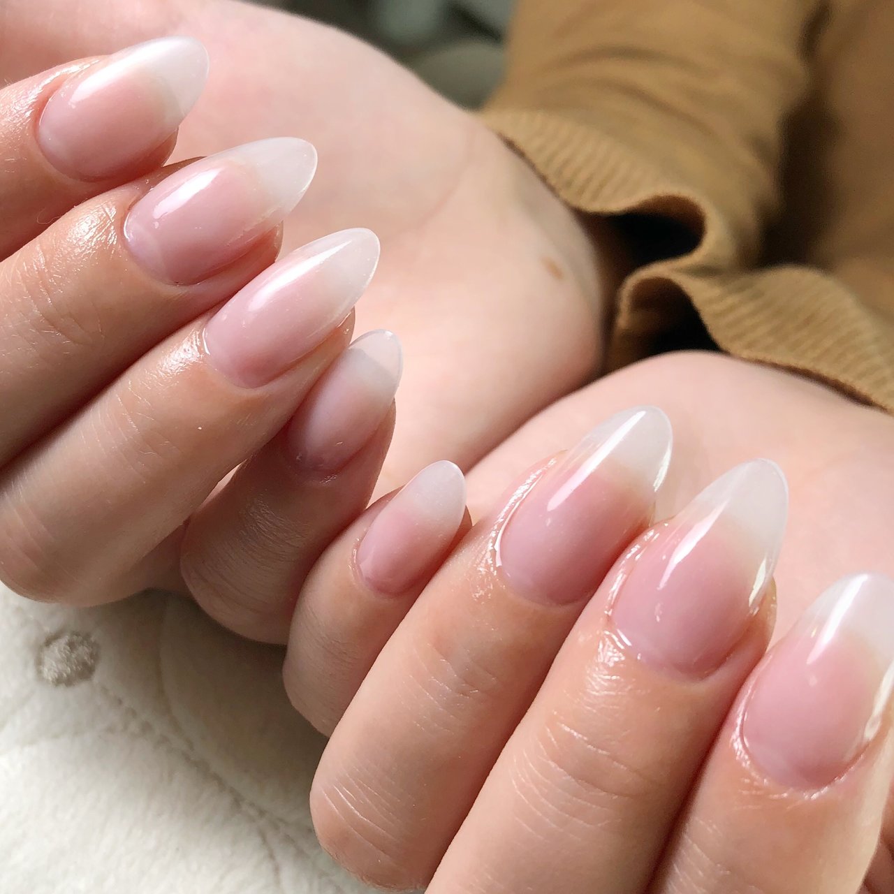 オールシーズン オフィス ハンド ミディアム クリア Nail Salon Allium アリウムのネイルデザイン No ネイルブック