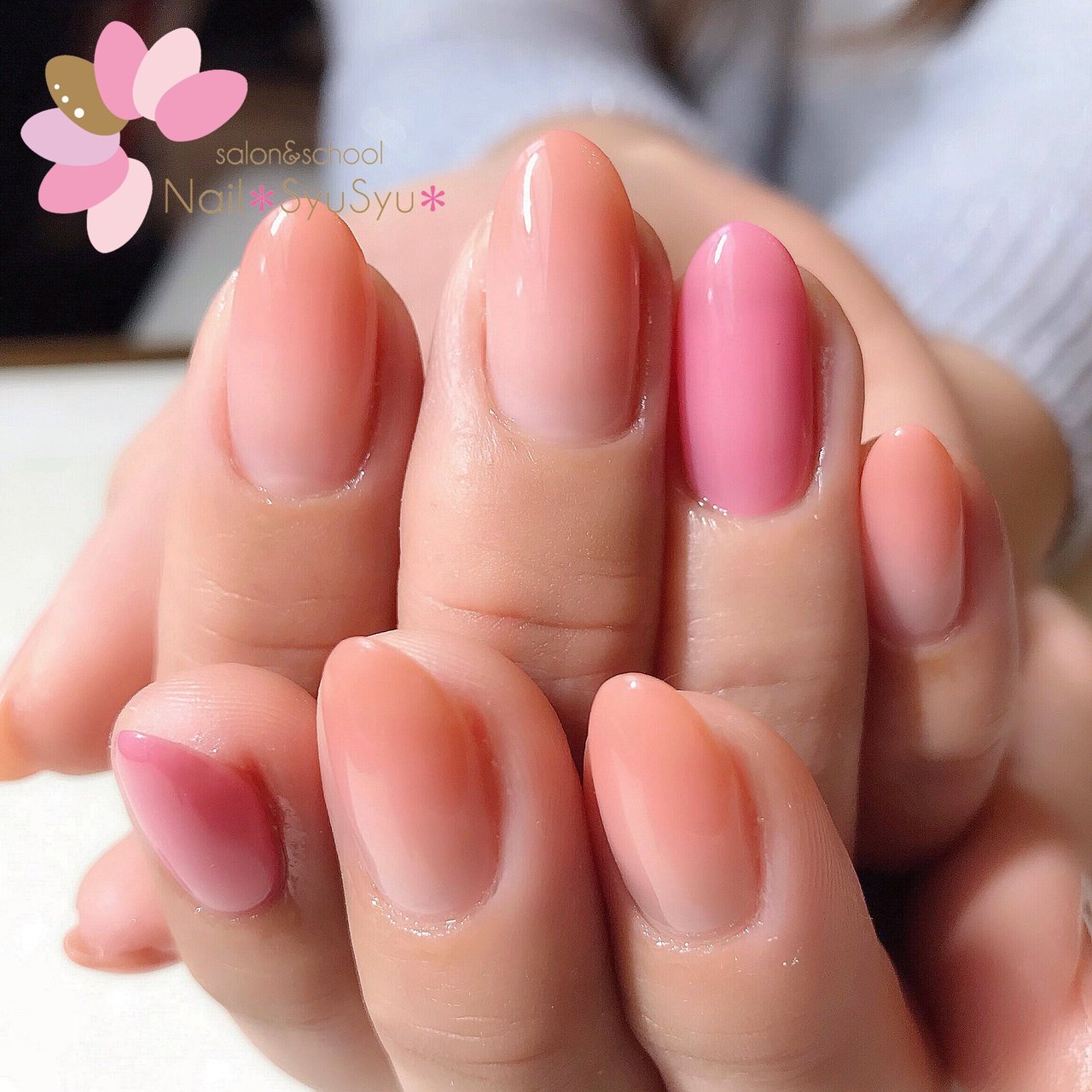 春 オールシーズン オフィス ハンド シンプル Nail Syusyu ネイルシュシュのネイルデザイン No ネイルブック