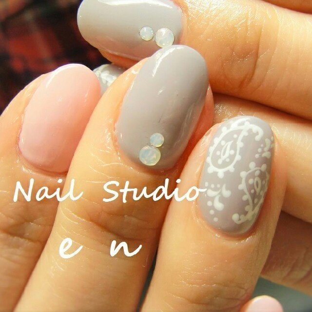 春 オールシーズン リゾート オフィス ハンド Nailstudio Enのネイルデザイン No ネイルブック