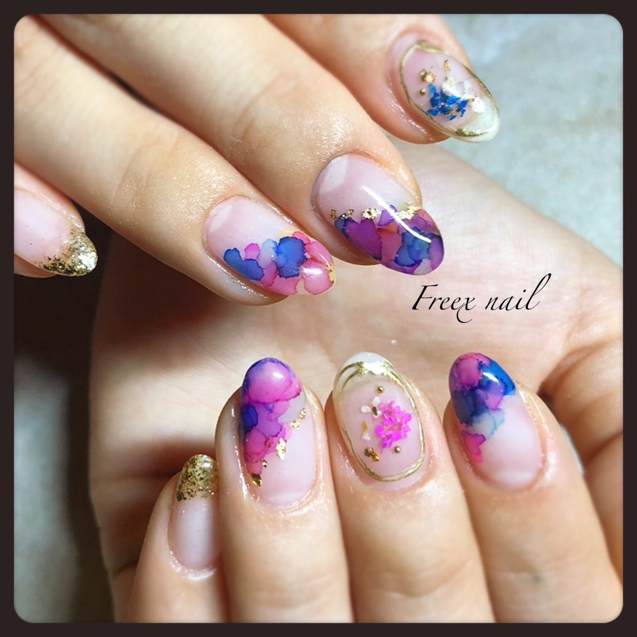 春 オールシーズン 卒業式 入学式 ジェルネイル Freexnailのネイルデザイン No ネイルブック