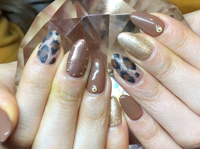 秋 冬 ハンド マット ミラー Midori Yamazakiのネイルデザイン No ネイルブック