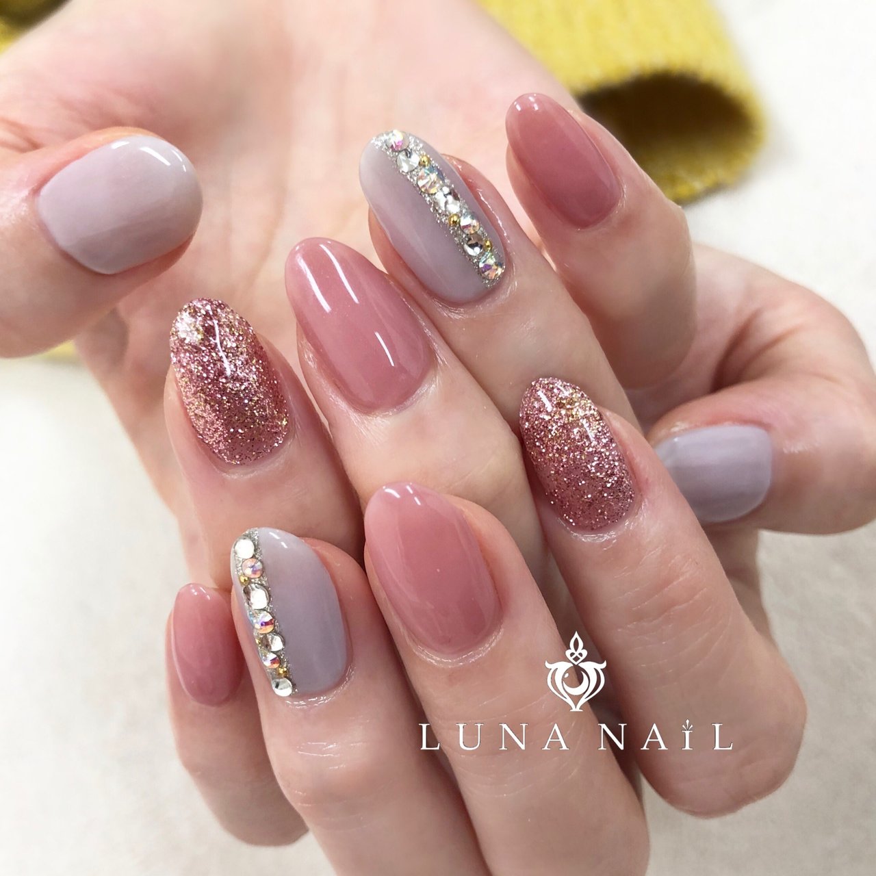 オールシーズン パーティー デート 女子会 ハンド Luna Nail のネイルデザイン No ネイルブック