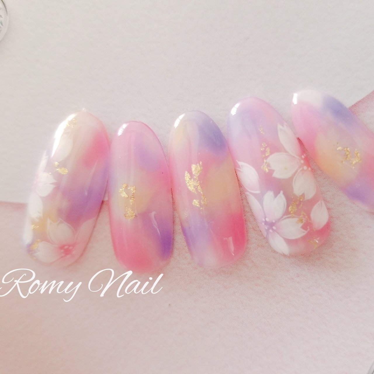 ハンド ピンク 水色 パステル Romy Nailのネイルデザイン No 3995293 ネイルブック