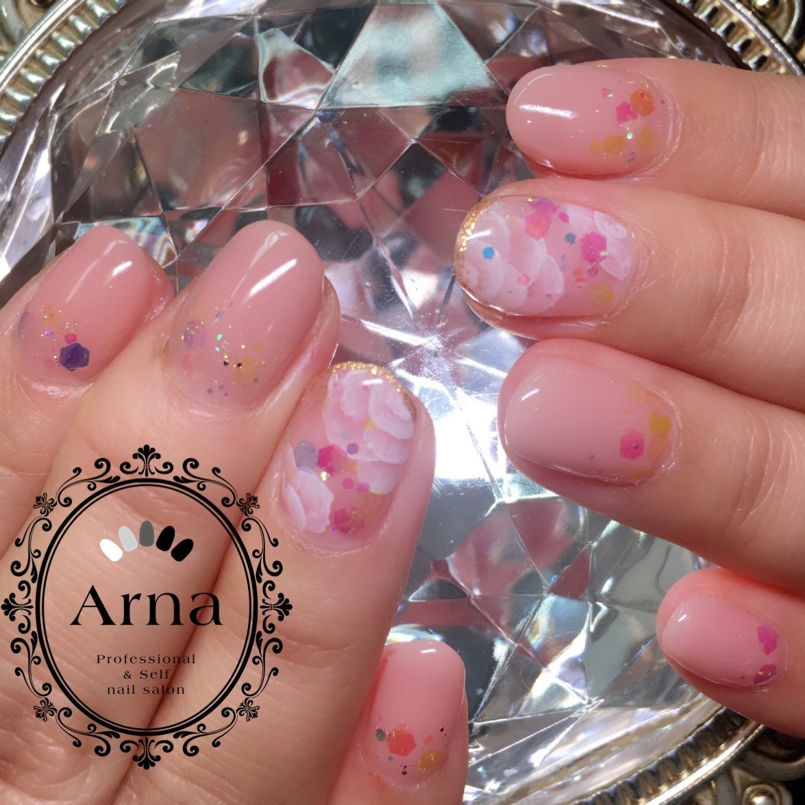 春 夏 秋 オールシーズン ハンド Nailsalon Arnaのネイルデザイン No ネイルブック