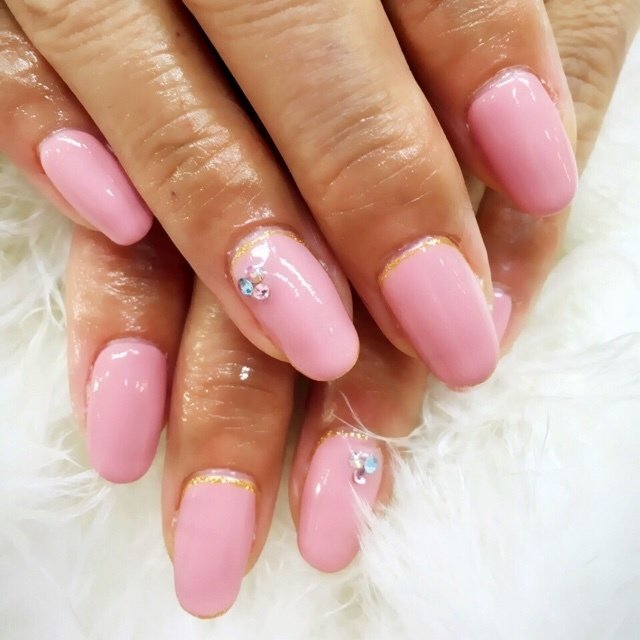 ミディアム ピンク シティネイル新宿三丁目店のネイルデザイン No ネイルブック