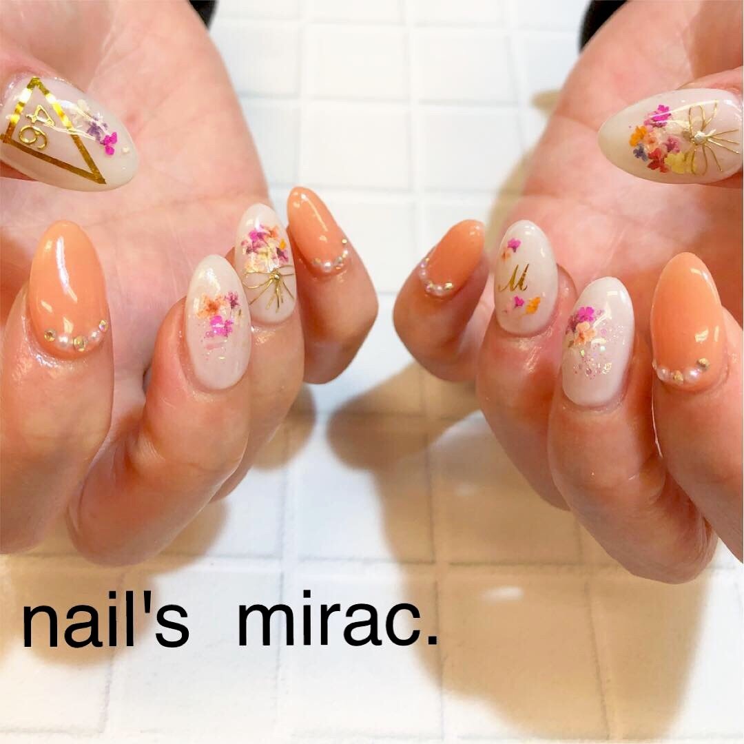 オールシーズン ライブ パーティー 女子会 ハンド Nail Smirac 林 智子のネイルデザイン No ネイルブック