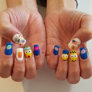 シンプソンズのネイルデザイン 2ページ目 ネイルブック