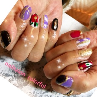 #60代のお客様 春を目前に和柄をリクエスト

爪に優しい弱酸性のベースジェルを使いその上オフも早いので爪への負担が軽減されます。

ネイルで日常に彩りを✨✨

🔶LINEアカウント 【修学院ネイルサロンカラフル】
🔶LINE ID @yzo8361v #ハンド #お客様 #修学院nailsalon colorful #ネイルブック