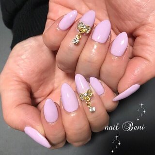 人気順｜パープル(紫)/#ミルキーパープルのネイルデザイン｜ネイルブック