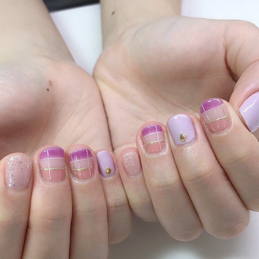 春 夏 オールシーズン 卒業式 お客様 Nailupのネイルデザイン No