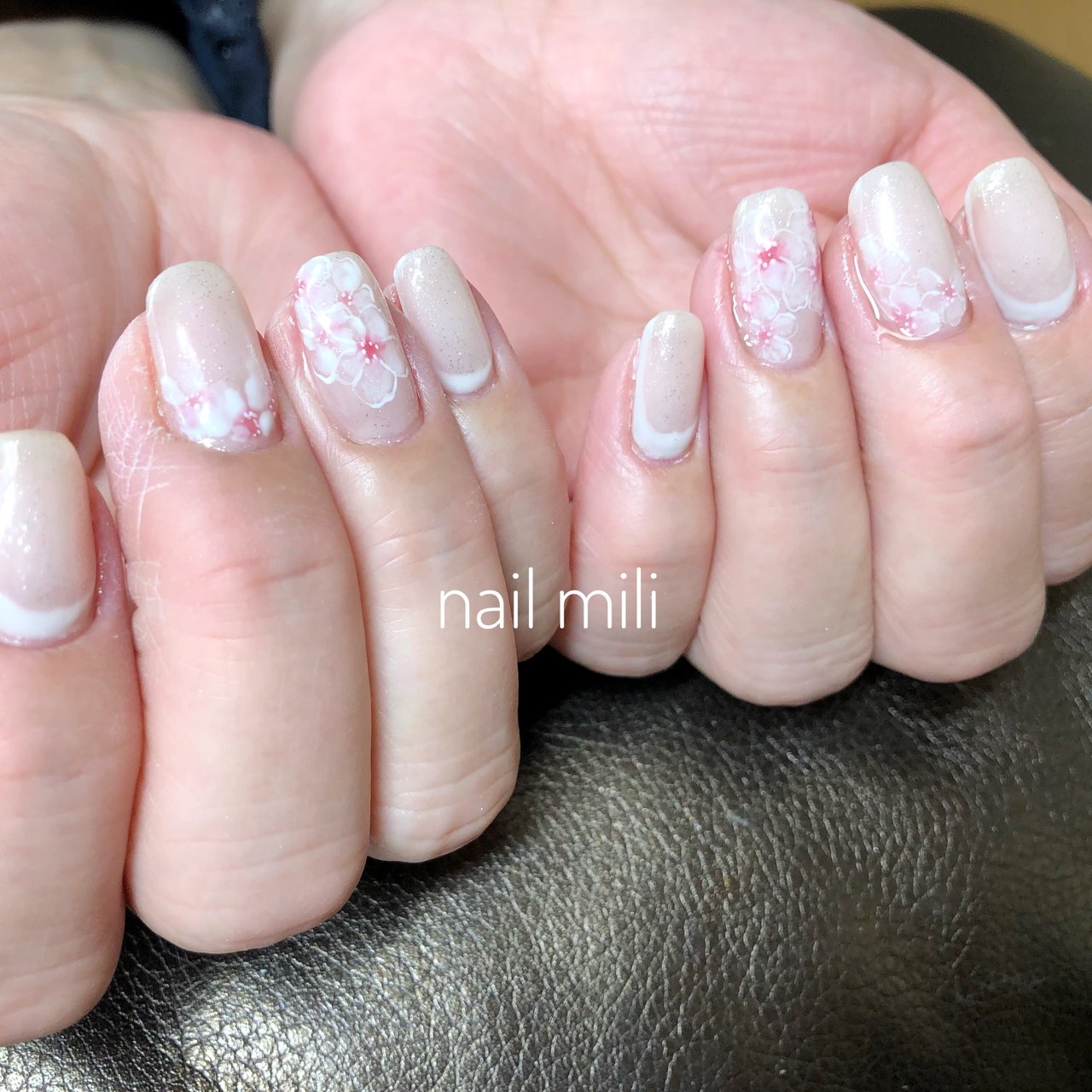 春 夏 オフィス ブライダル ハンド Nail Miliのネイルデザイン No ネイルブック