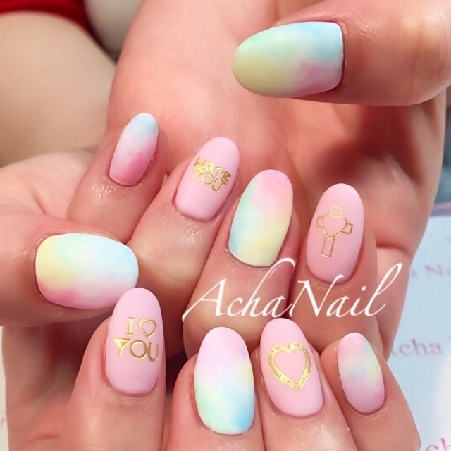 春 夏 パーティー デート ハンド Achanail 池袋ネイルサロンのネイルデザイン No ネイルブック