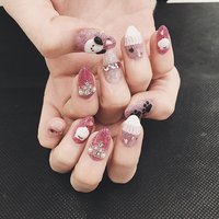 クリスタルピクシー ネイルモデルのネイルデザイン ネイルブック