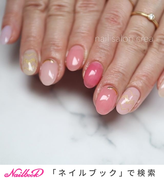 春/オールシーズン/デート/女子会/ハンド - nailsalon crea 小川ちえの