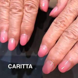 #シンプル #シンプルネイル #グラデーション #グラデーションネイル #カラーグラデーション #ピンク #ピンクネイル #マダムネイル #70代のお客様 #オールシーズン #ハンド #シンプル #グラデーション #ショート #ピンク #ジェルネイル #お客様 #TEDDY NAIL NAGOYA #ネイルブック