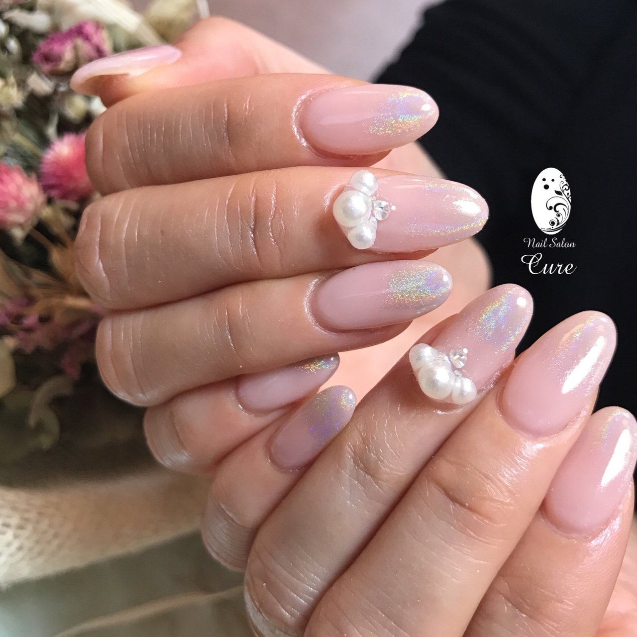 春 夏 卒業式 入学式 ハンド Nail Salon Cureのネイルデザイン No ネイルブック