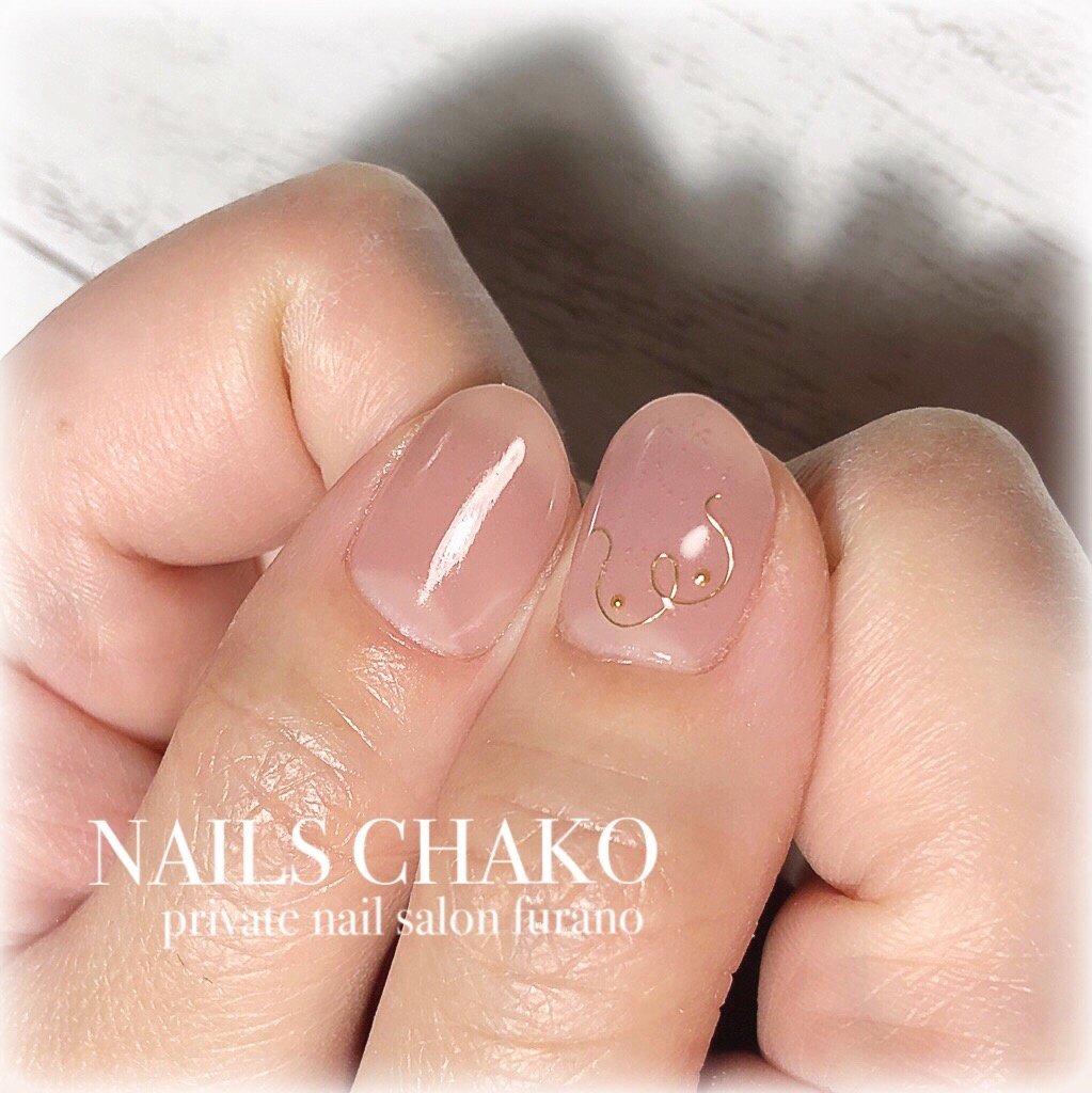 オールシーズン ハンド シンプル ワイヤー ショート Nails Chakoのネイルデザイン No ネイルブック