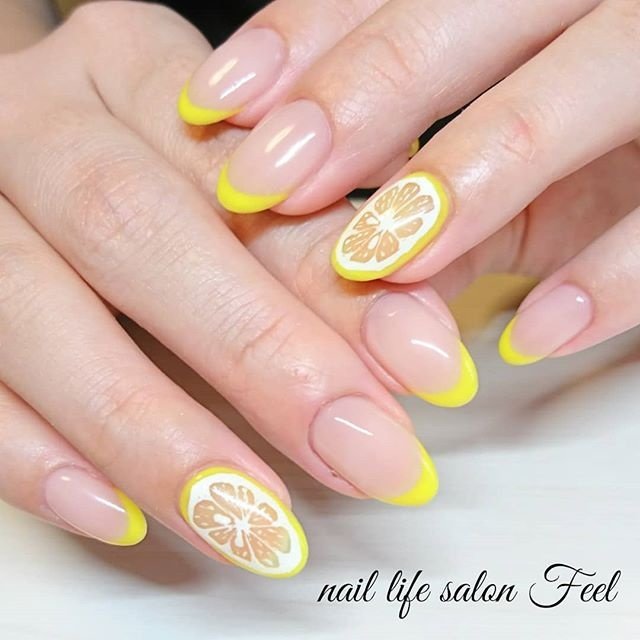 春 夏 女子会 ハンド フレンチ Nailsalon Feelのネイルデザイン No 4015727 ネイルブック