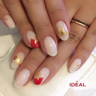人気順 色打掛に合わせたデザインのネイルデザイン ネイルブック