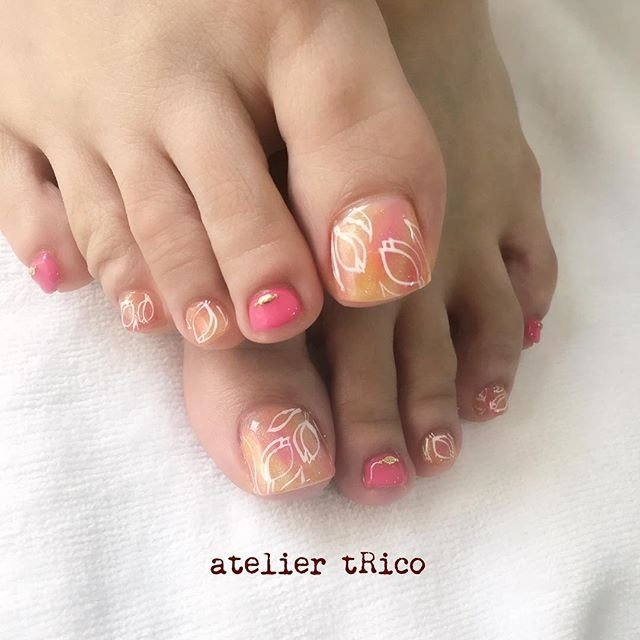 フット Atelier Tricoのネイルデザイン No ネイルブック